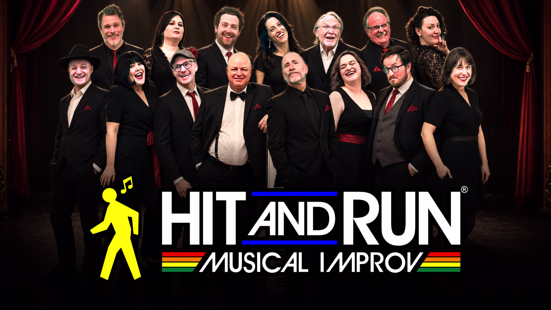 The Hit and Run: Musical Improv cast